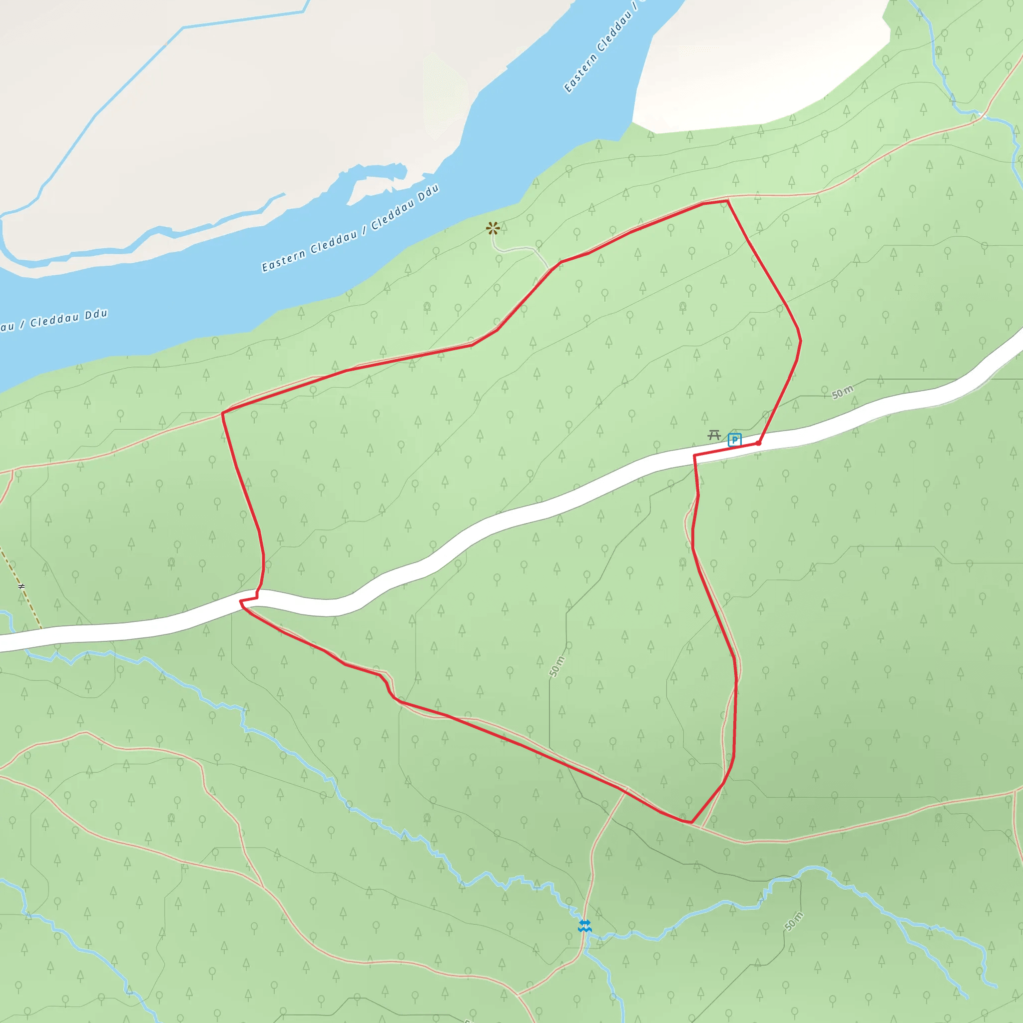 Minwear - Canaston Woods mobile static map