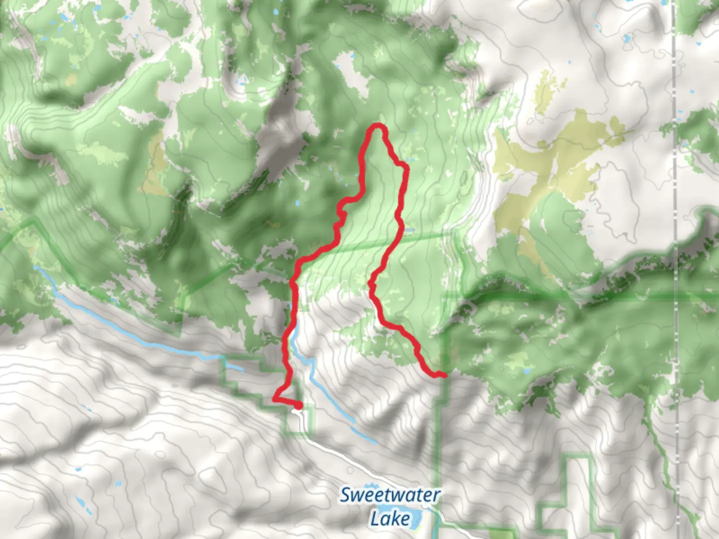 An image depicting the trail Johnny Meyers Trail and its surrounding area.