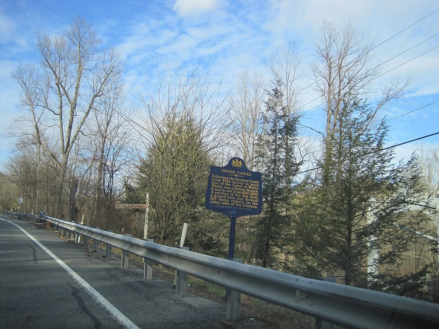 An image depicting the trail Swatara Creek and its surrounding area.