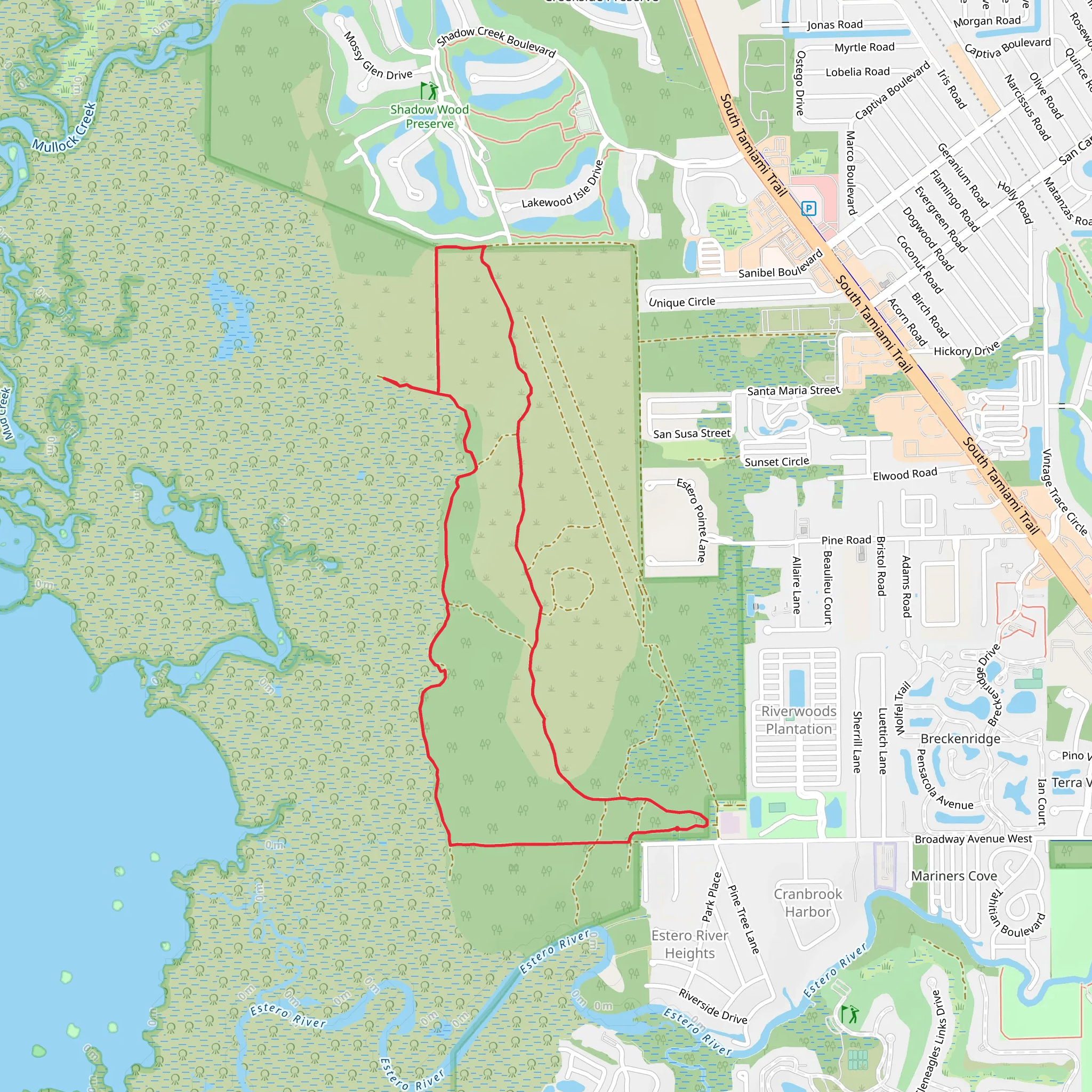 Broadway Avenue West Loop mobile static map