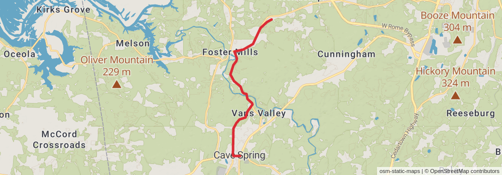 American Perimeter Trail - The South Primary stage 84 Map
