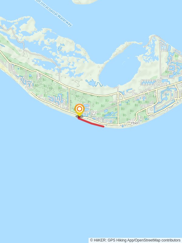 West Gulf Road walk along the beach