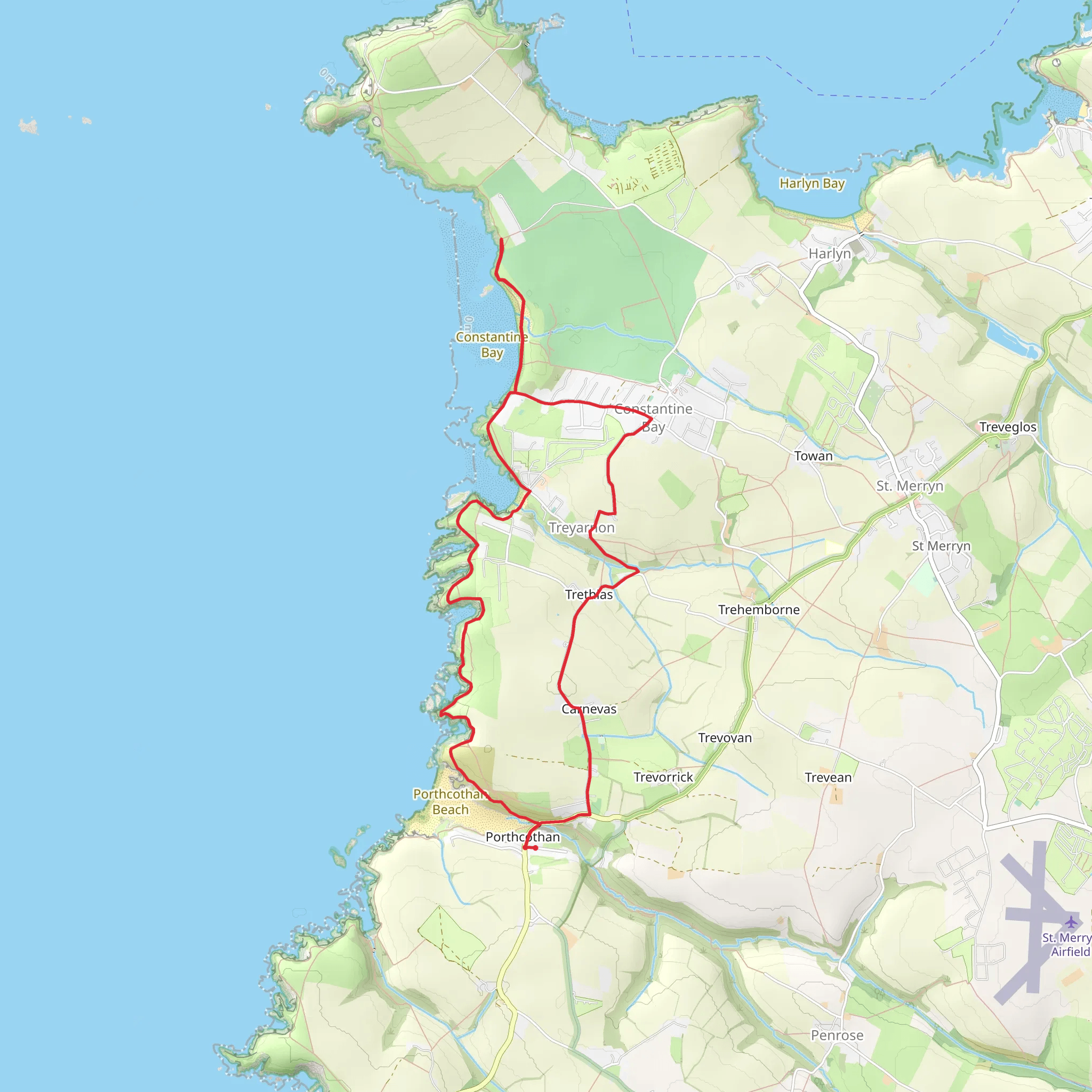 Booby's Bay Walk mobile static map