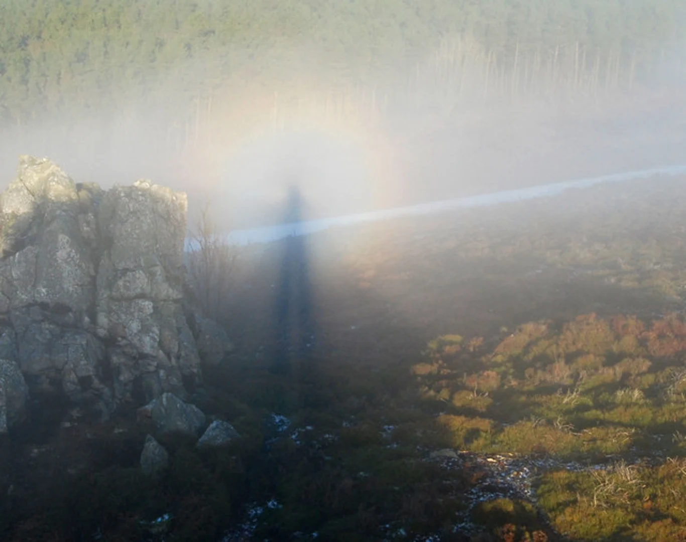 An image depicting the trail The Bog Mine, Manstone Rock, Devil's Chair and Shepherd's Rock Loop - Snailbeach and its surrounding area.