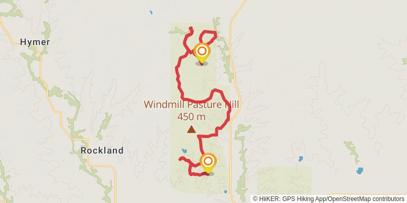 Tallgrass Prairie Loop stage 2 Map