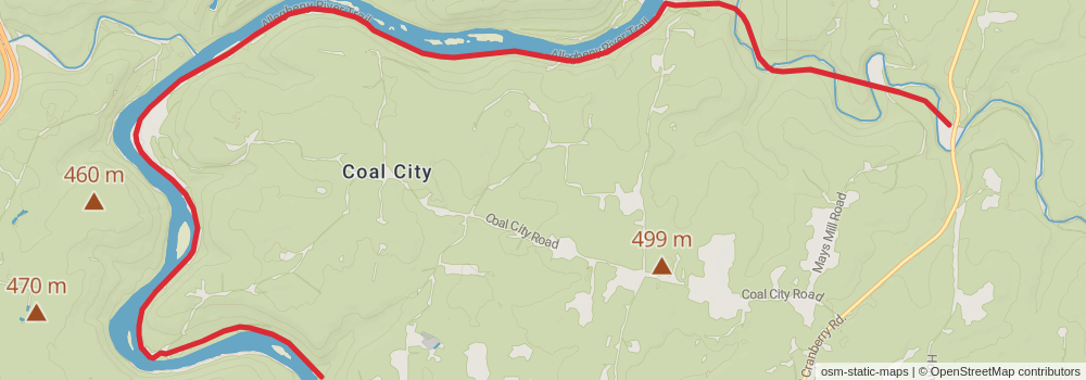 American Perimeter Trail - Northern Appalachian Primary stage 11 Map