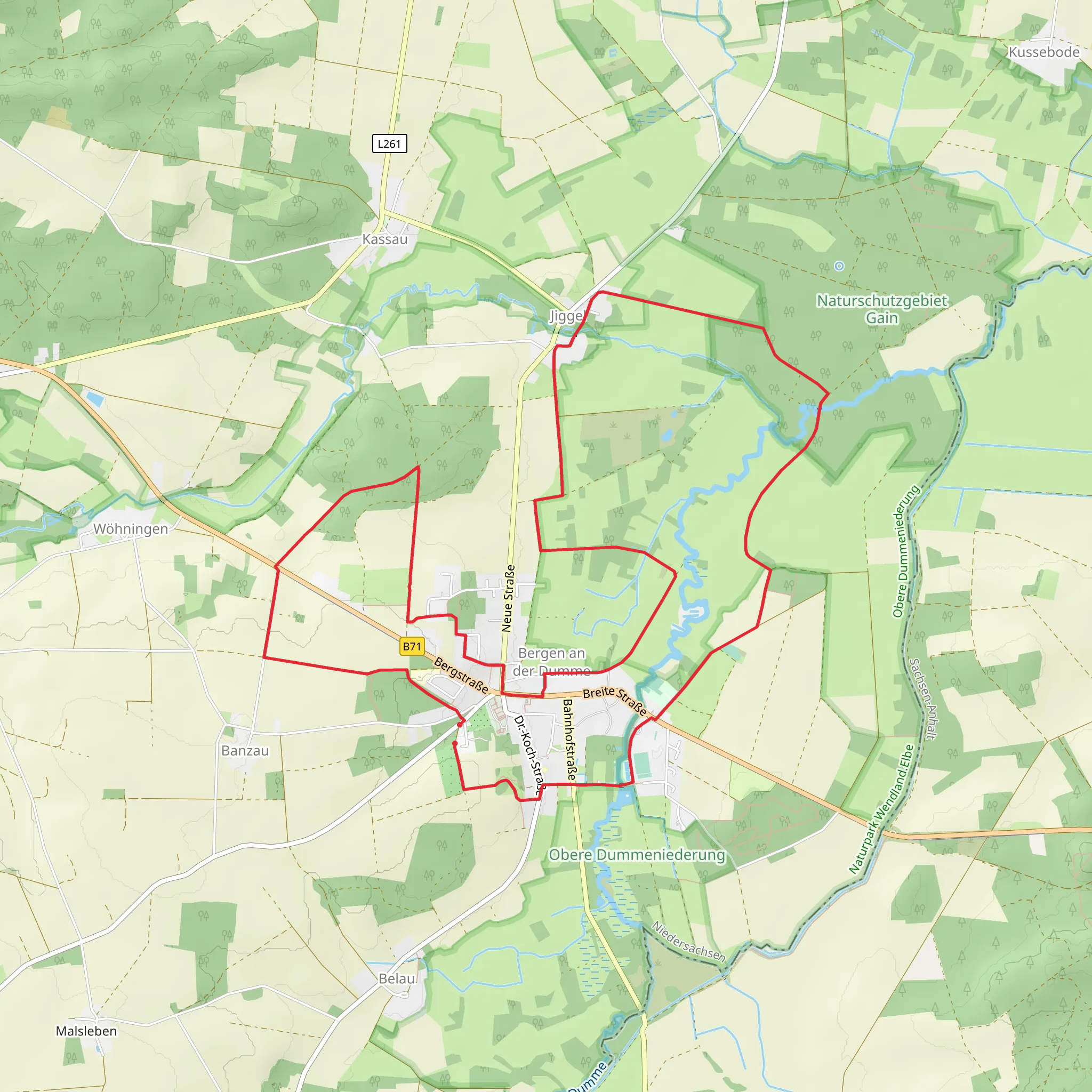 Dummeweisen Weg mobile static map