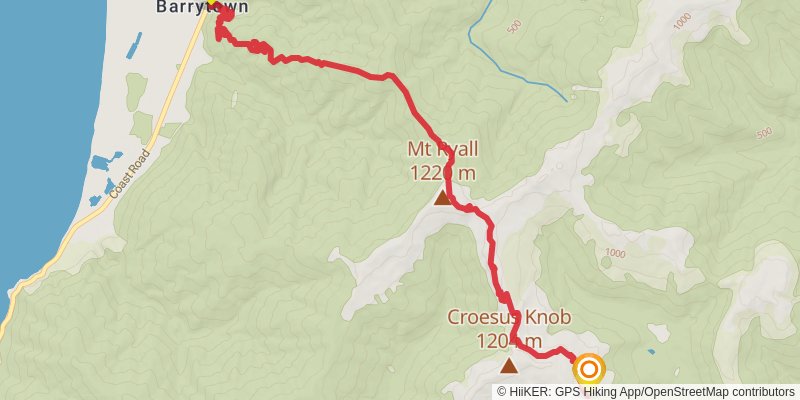 Croesus Track stage 2 Map