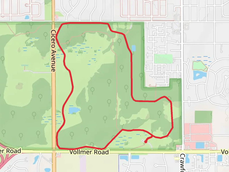 Tinley Creek Black Paved Loop Trail