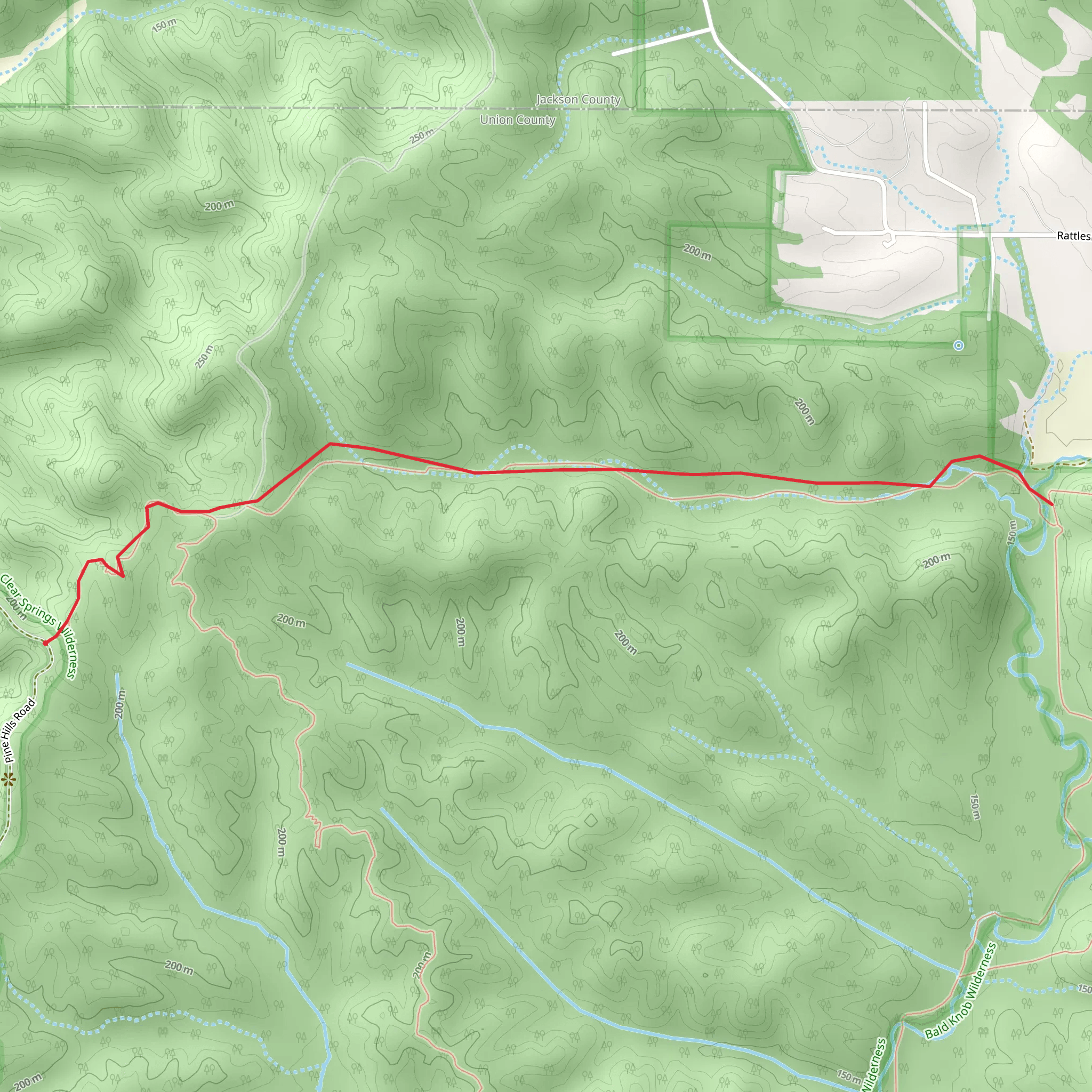 King Hollow mobile static map