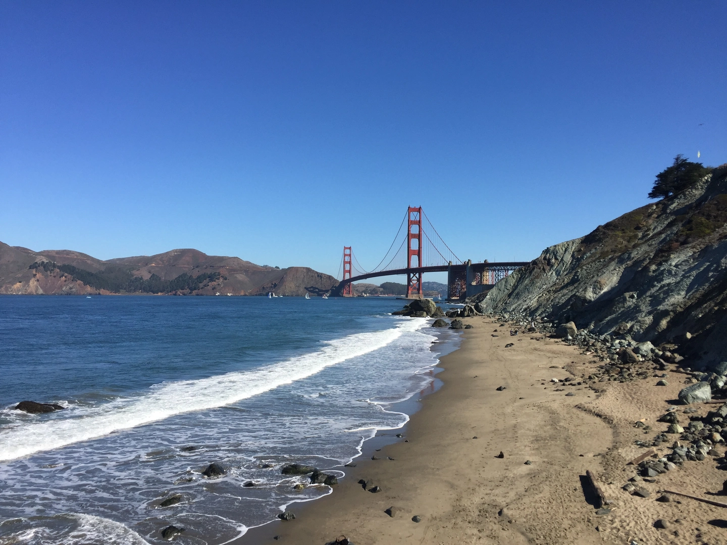 An image depicting the trail Batteries to Bluffs Trail and its surrounding area.