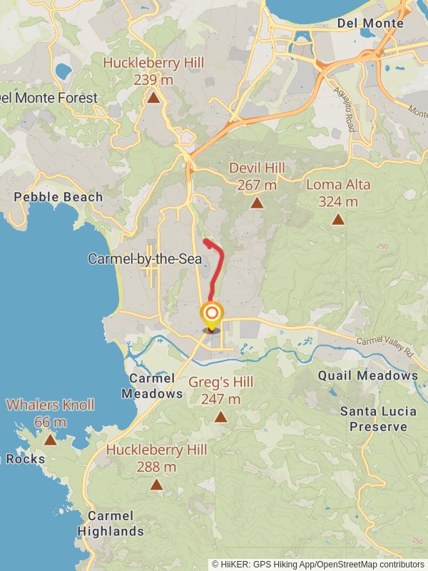 Walk along Hatton Canyon