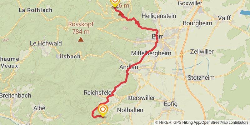 HexaTrek stage 190 Map