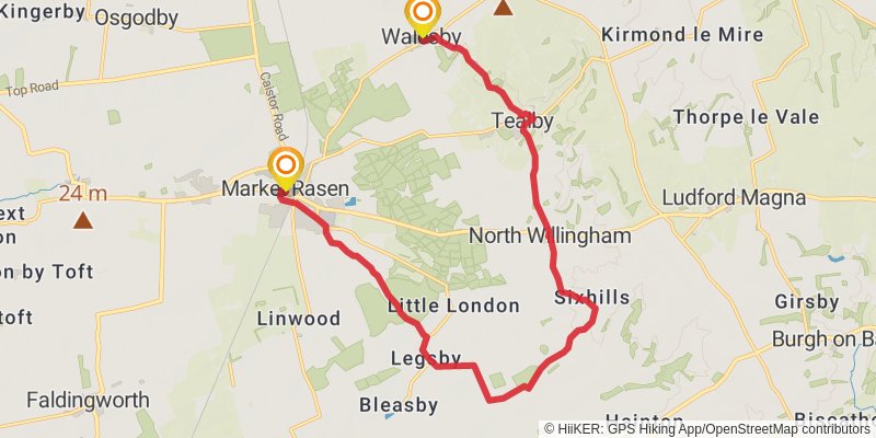 Towers Way stage 5 Map