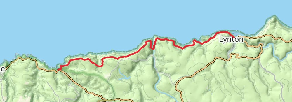 South West Coast Path stage 3 Map