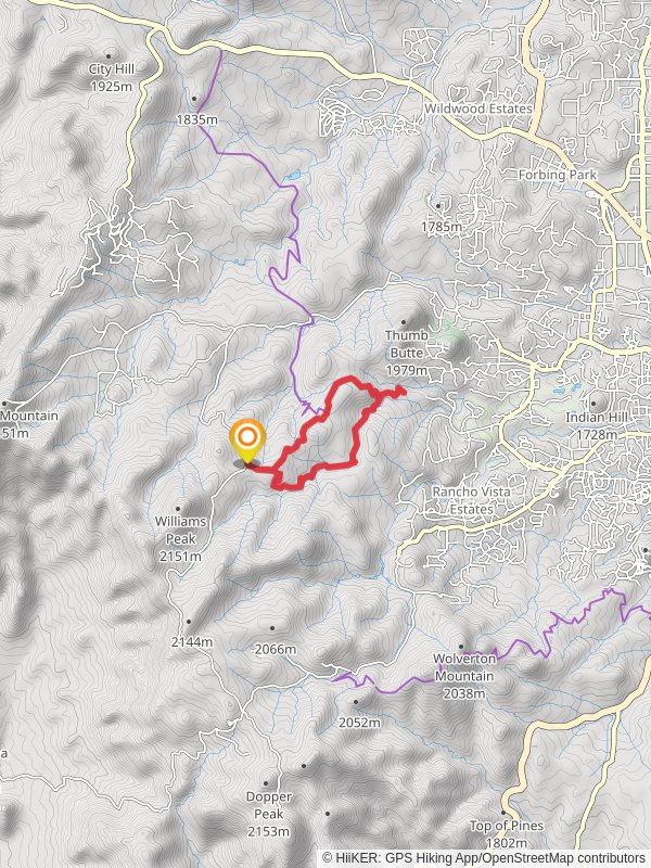 Trail 326 and Trail 321 Loop