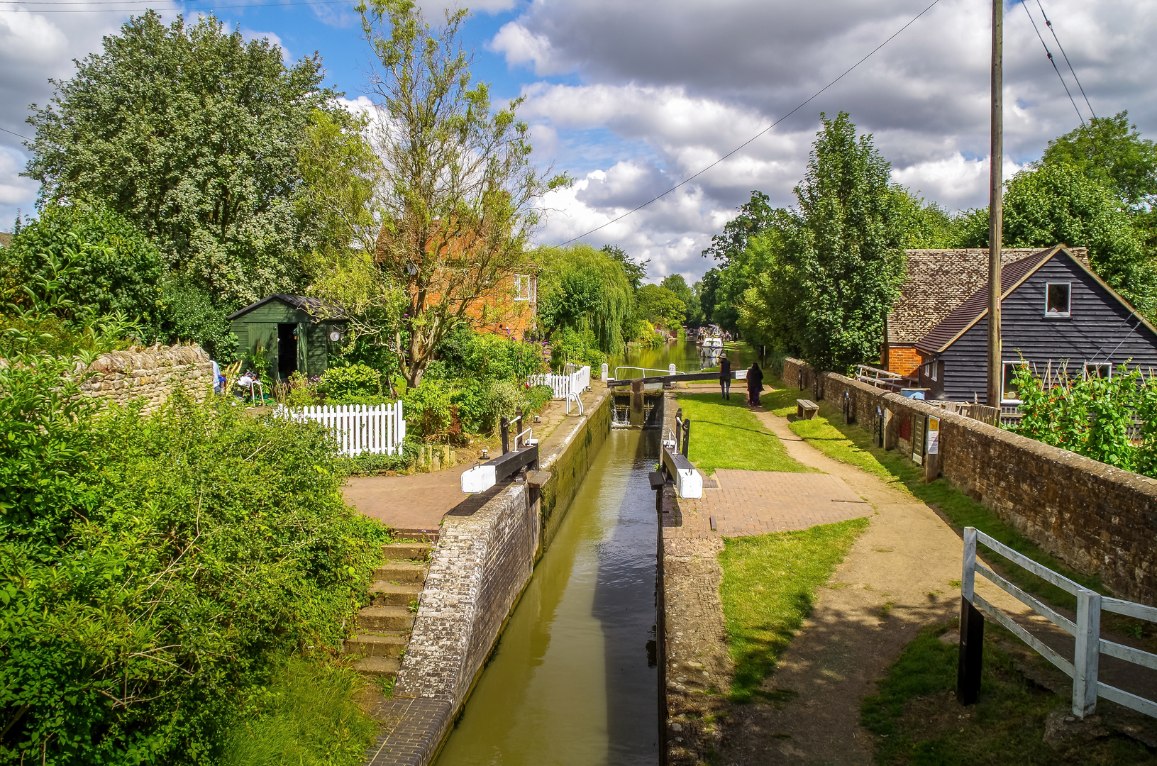 An image depicting the trail Cropredy and Chipping Warden Circular and its surrounding area.