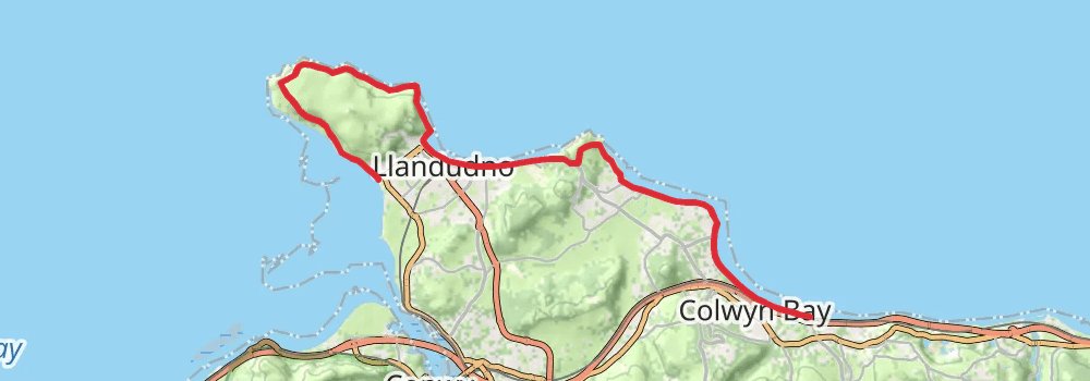Wales Coast Path stage 4 Map