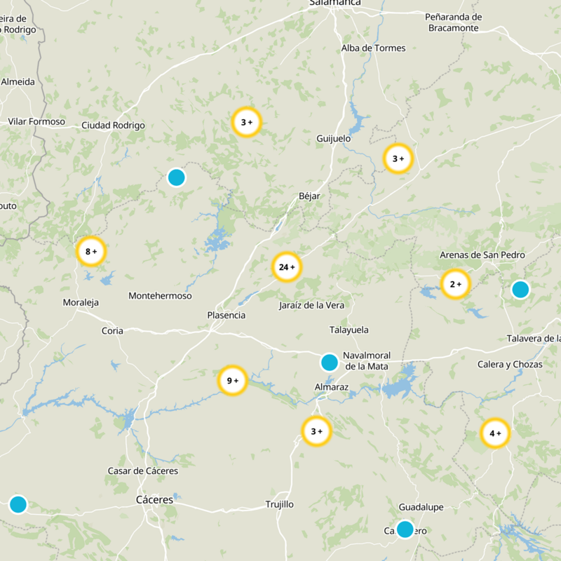 Valdastillas Static Map