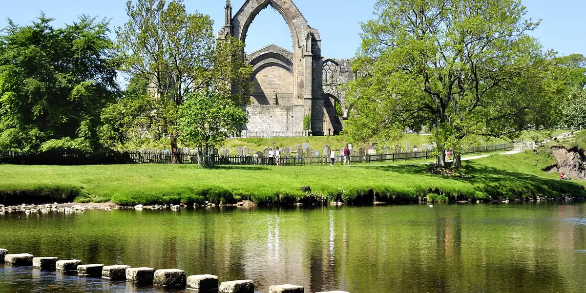 Beamsley Beacon and Bolton Abbey from Addingham