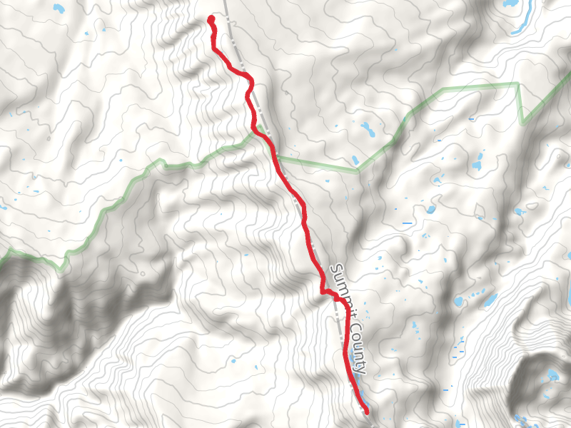 Meridian Peak via Elliott's Ridge