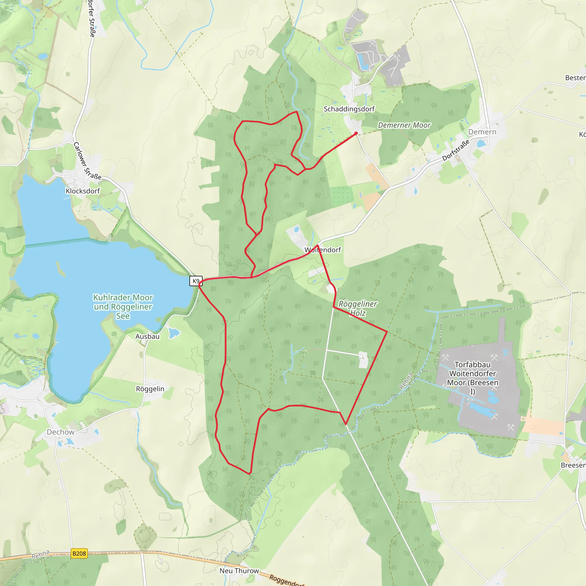 Bauern and Roeggeliner Holz mobile static map