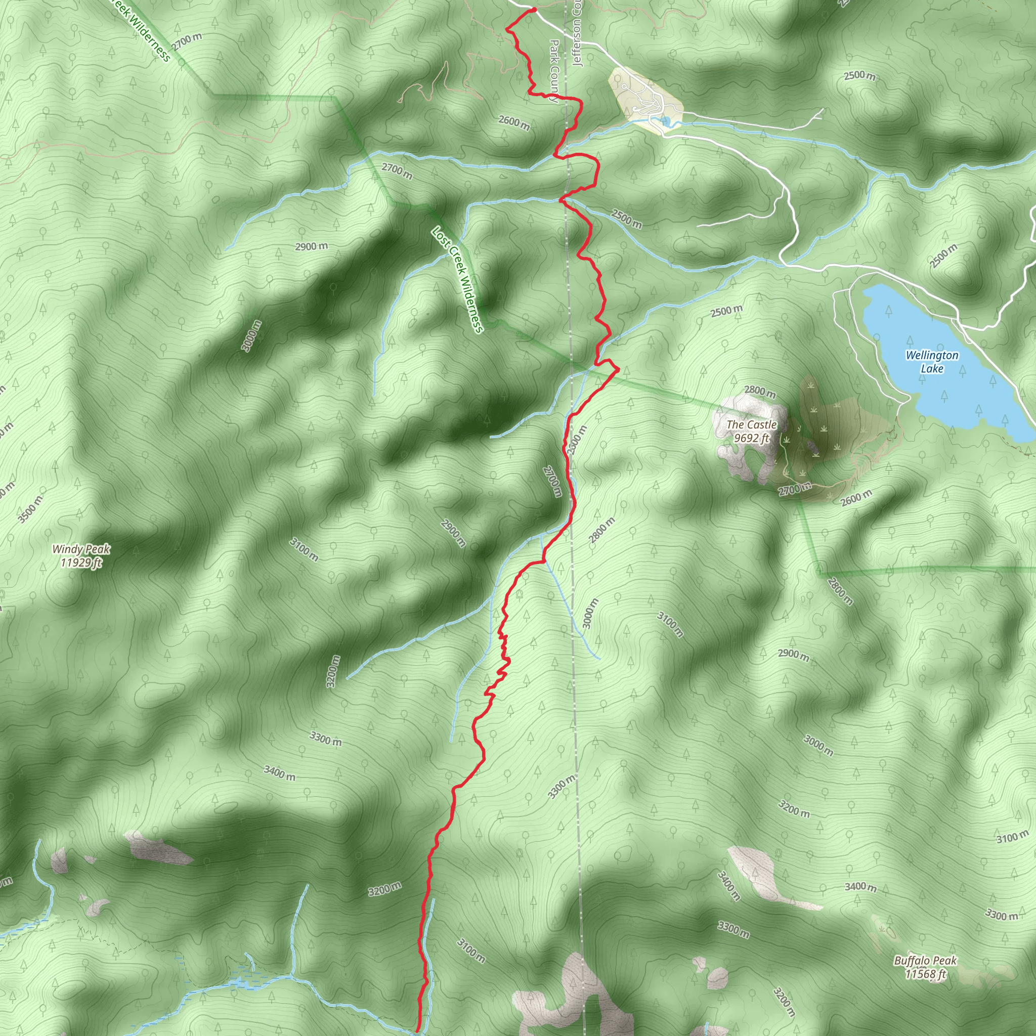 Rolling Creek mobile static map