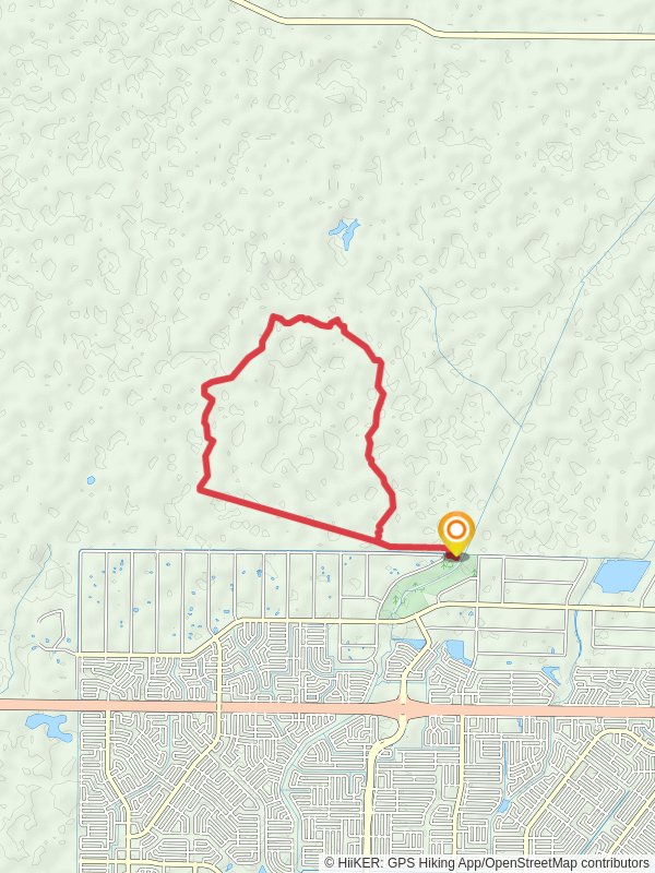 South Power Line and Tiger Marsh Loop Trail