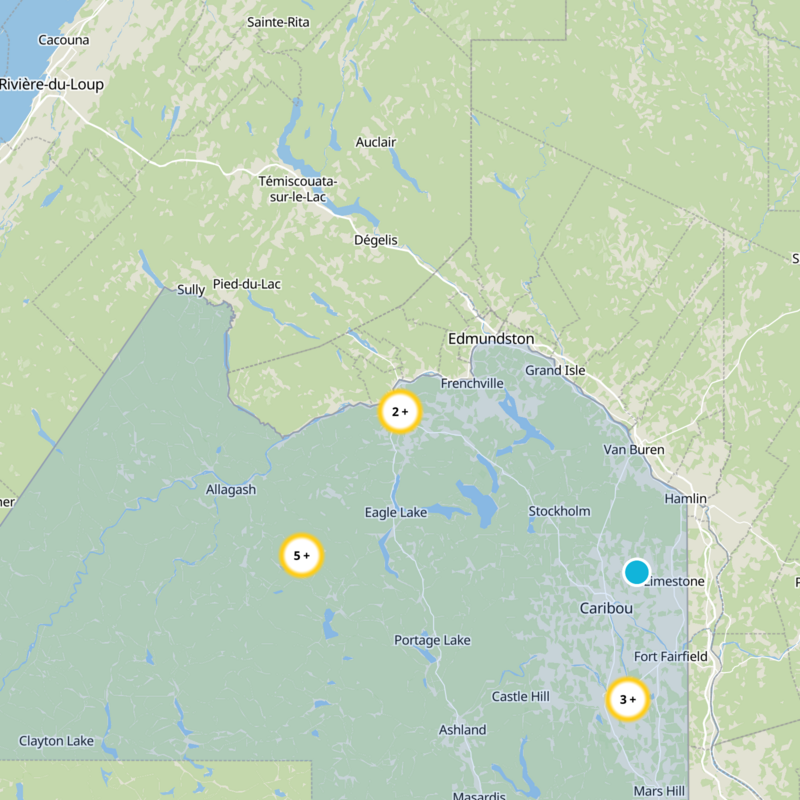 Aroostook County Static Map