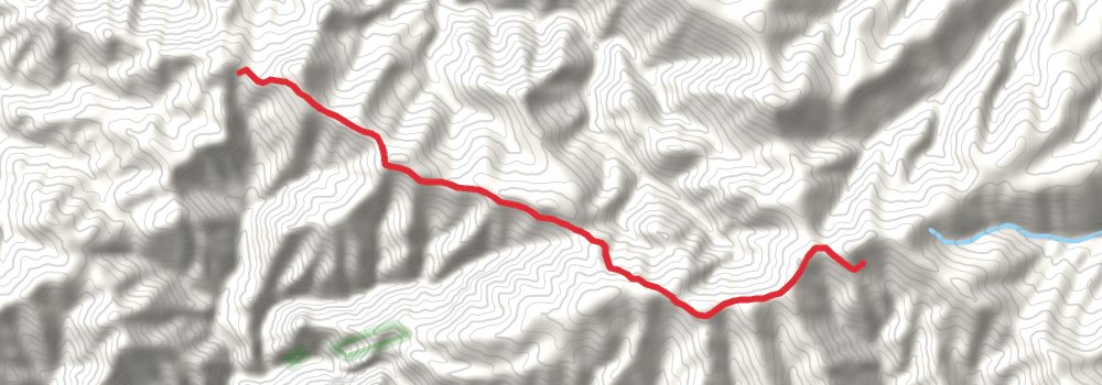 American Perimeter Trail - Southwest Primary stage 52 Map