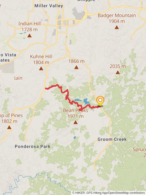 Prescott Circle Trail - Senator Highway