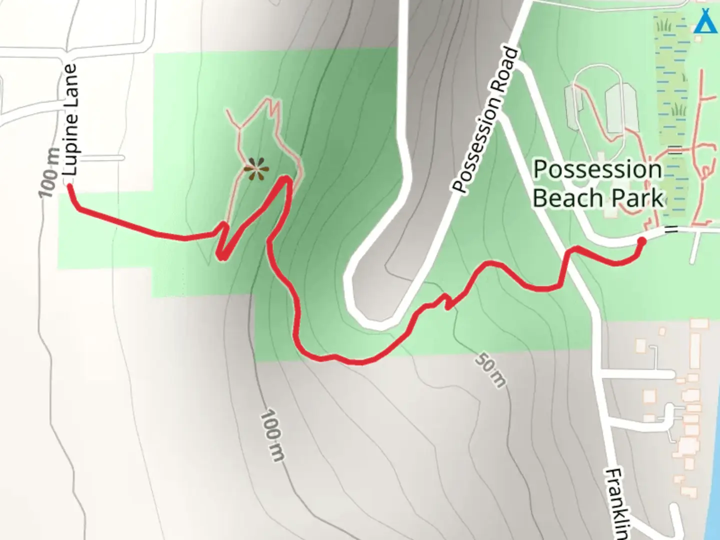 An image depicting the trail Dorothy Cleveland Trail and its surrounding area.