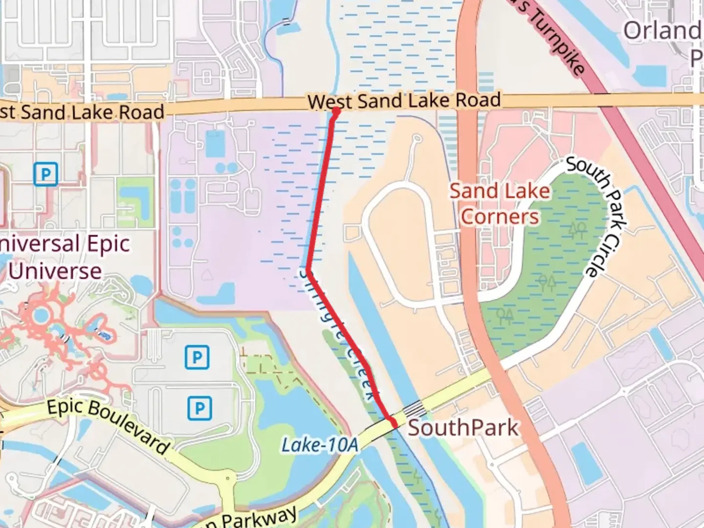 An image depicting the trail Shingle Creek Trail Out and Back and its surrounding area.