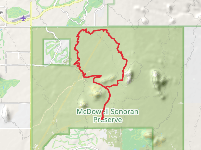 Corral Trail, Stagecoach Trail and Buckshot Loop Trail