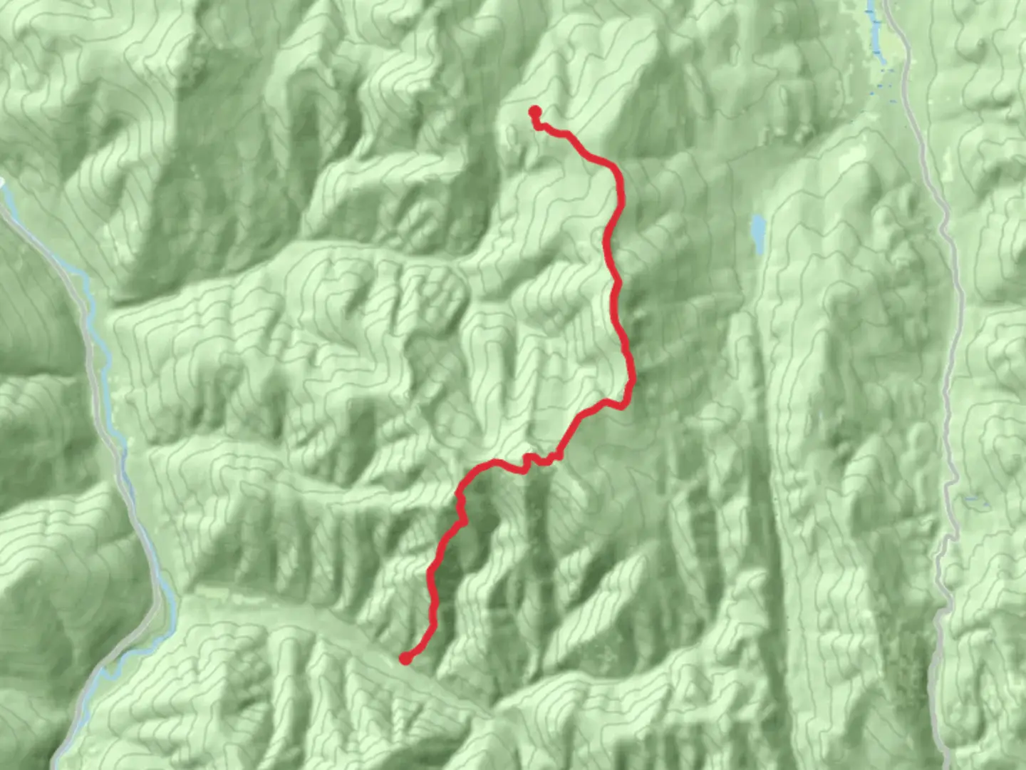 An image depicting the trail Pleasant View - Sheepherder Trail and its surrounding area.