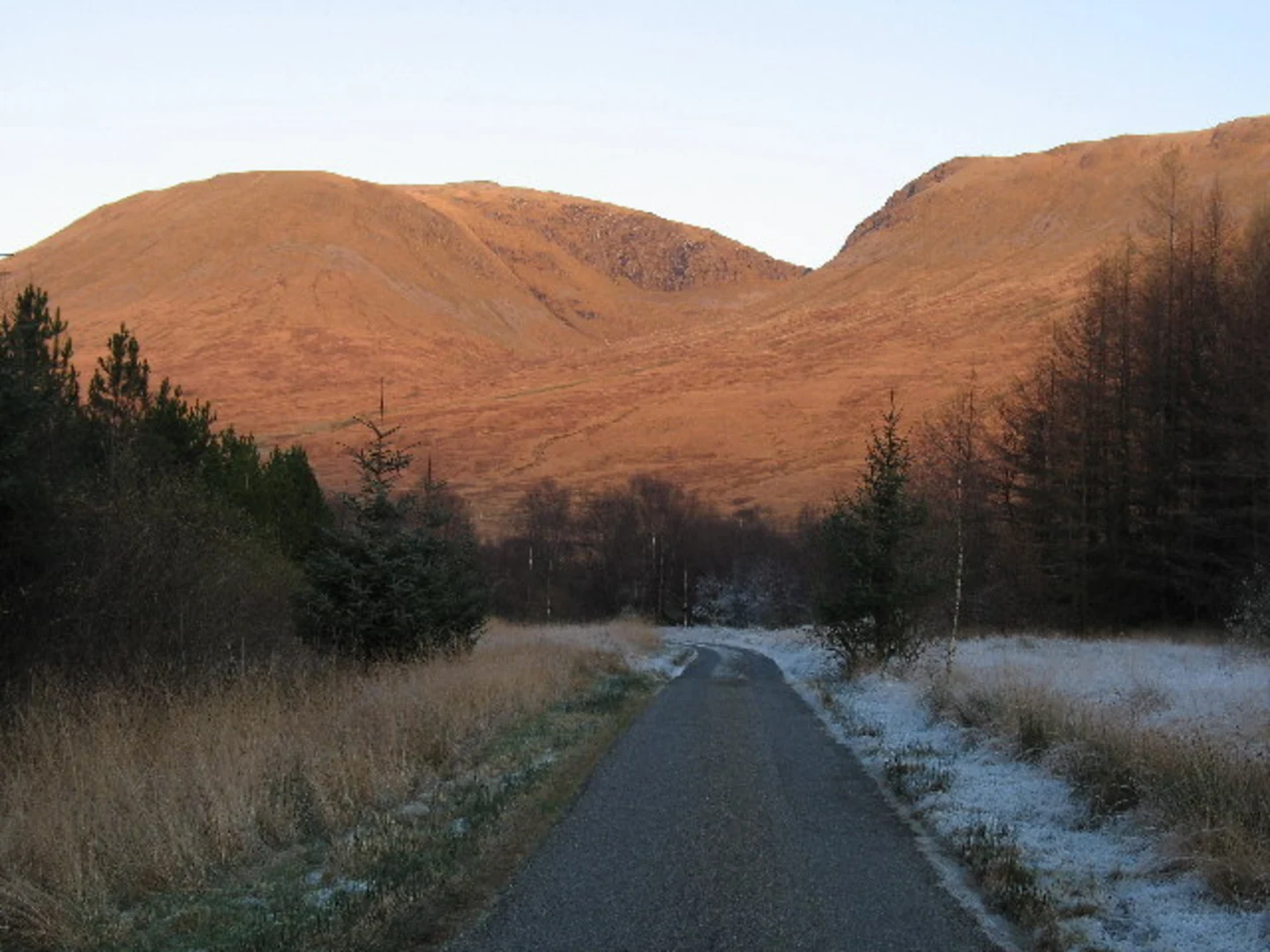 An image depicting the trail Glen Orchy Loop and its surrounding area.