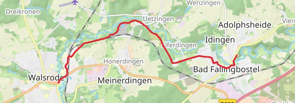 Freudenthalweg stage 6 Map