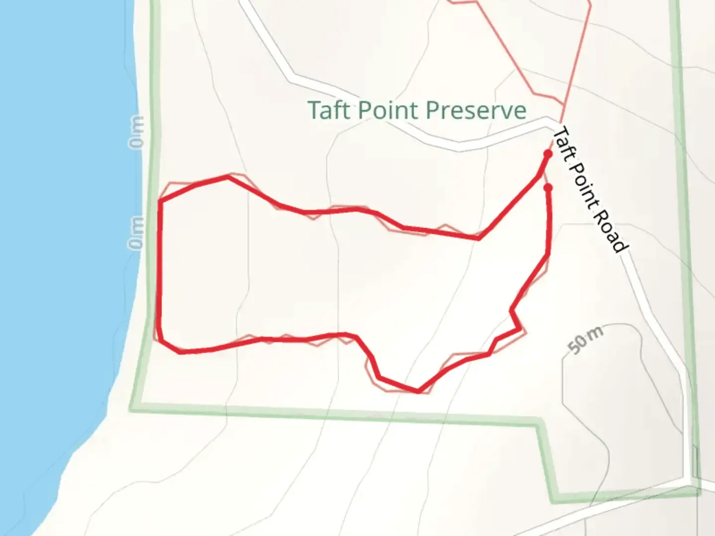 An image depicting the trail Black Legde - Taft Point Road Loop and its surrounding area.