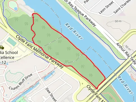 Loop along Red River - Red Junction