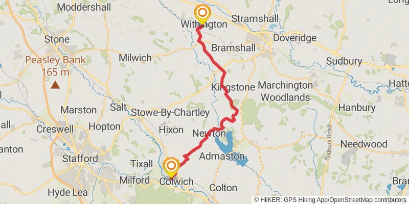 Sabrina Way stage 14 Map