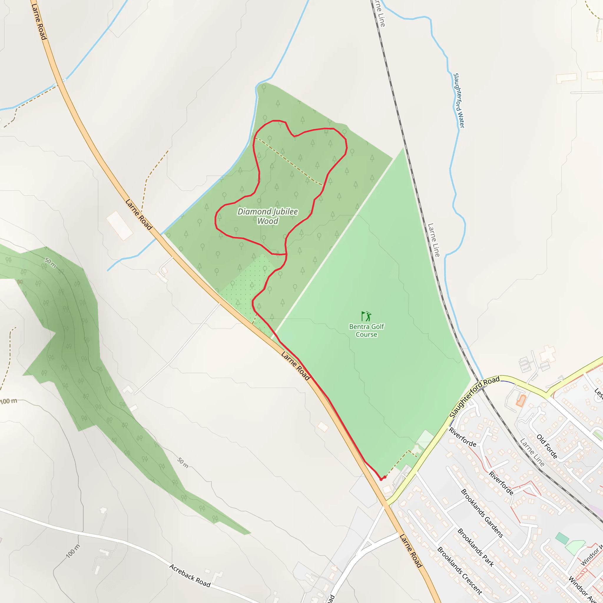 Whitehead Diamond Jubilee Wood mobile static map