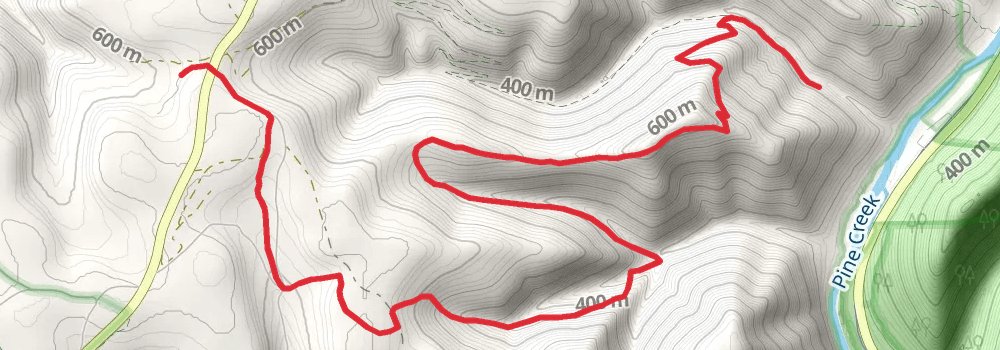 Black Forest Trail stage 3 Map