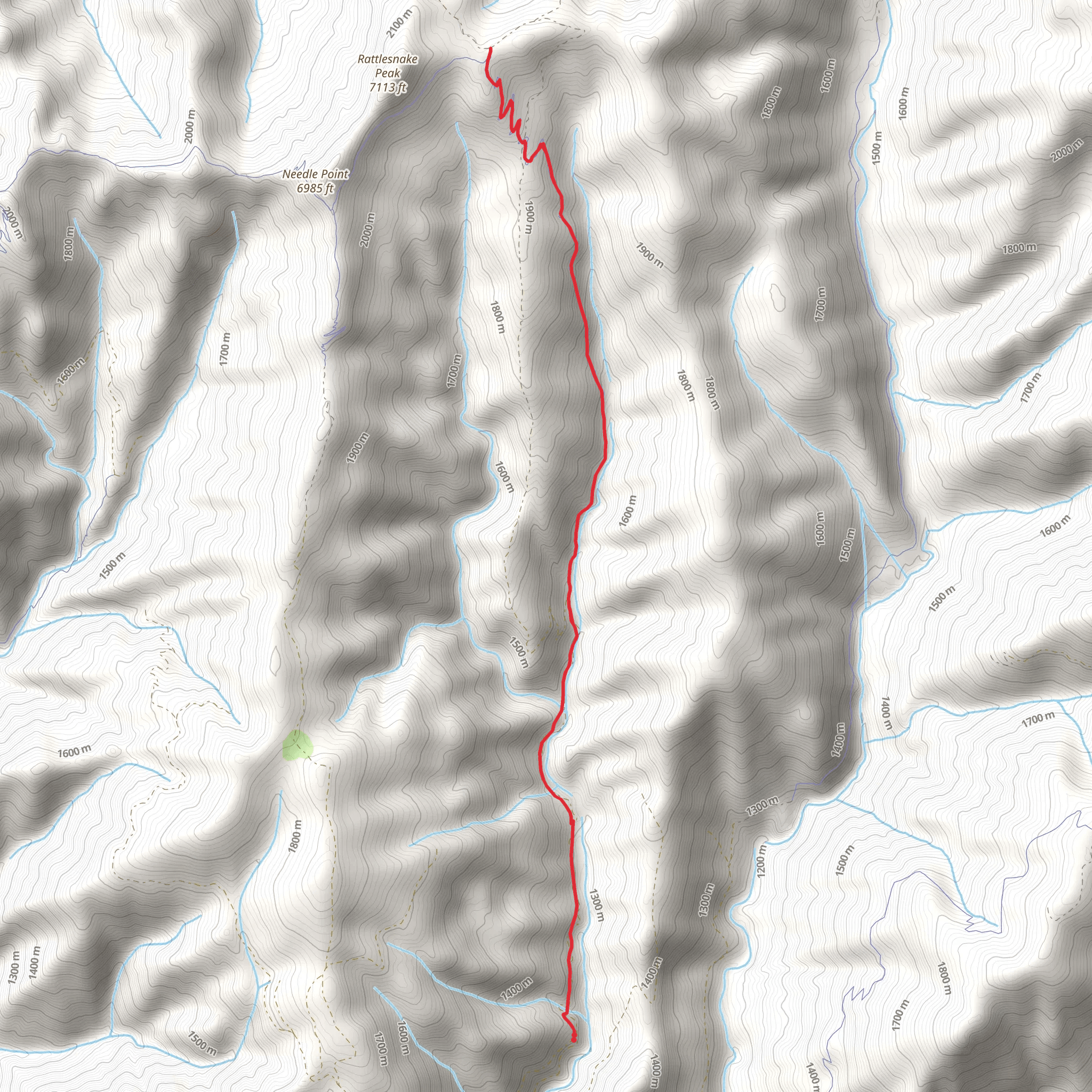 Empire Creek Trail mobile static map