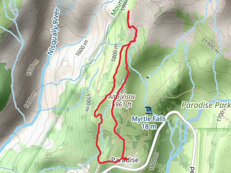 Dead Horse Creek, Glacier Vista and Skyline Loop Trail
