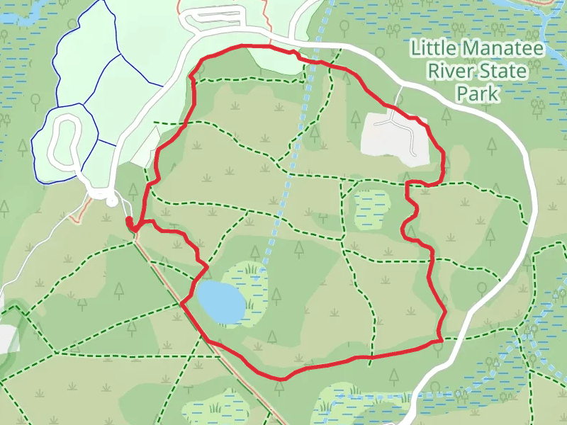 Dude Lake via Powerline Road Loop