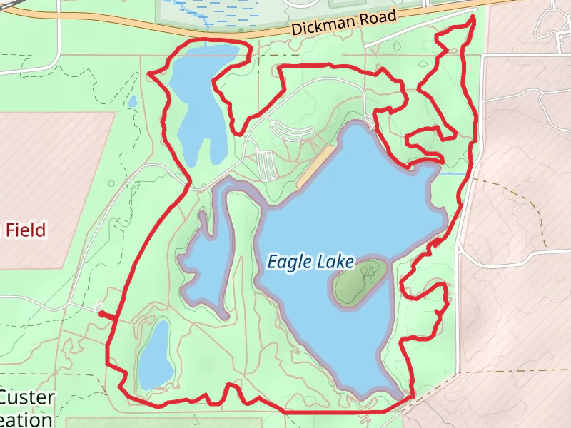 Eagle Lake - Green Loop Trail