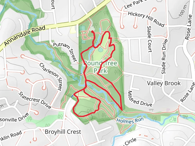 Holmes Run Loop Trail