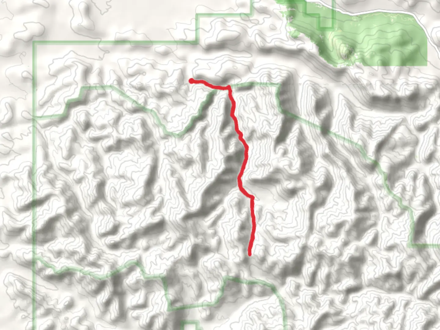 An image depicting the trail Fife Canyon Trail and its surrounding area.