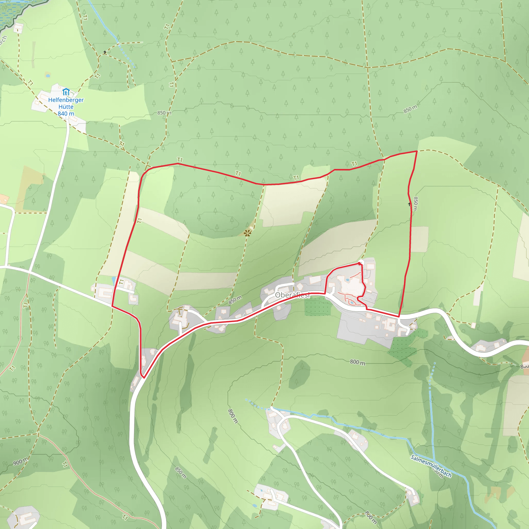 S10 Weitblick Weg mobile static map