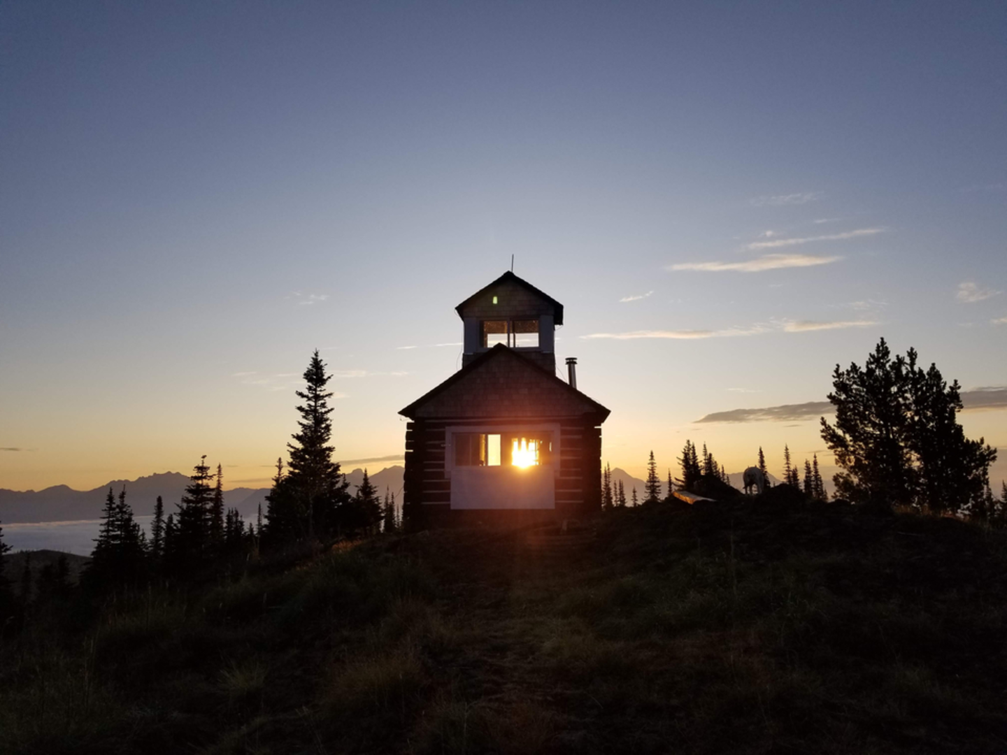 An image depicting the trail Hornet Lookout Trail and its surrounding area.